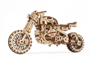 Mechanical model «Scrambler UGR-10 Motor Bike with sidecar»